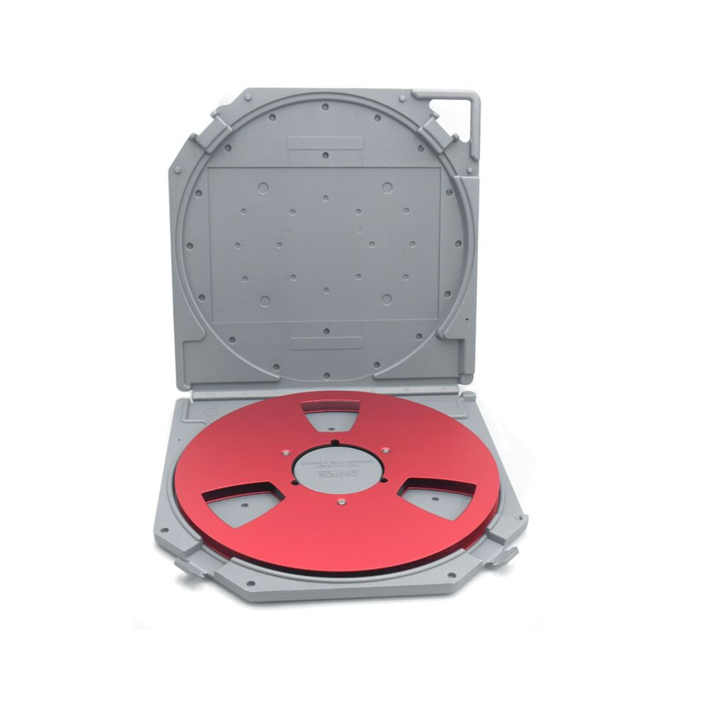 10 Inch Empty Takeup Reel With Storage Case,Ant Scratch Protection Open Reel Recording Tape Box Case For Sound Tapes A 6133591934189