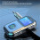 BR11 Bluetooth Receiver Handsfree Large Screen Calls 3.5mm Wireless Au 3