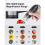 Digital Microscope Camera, Handheld USB 1440P HD Inspection Camera 50X 5