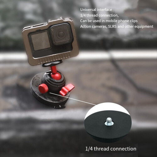 For Accessories Sports Camera Gimbal Bracket Multifunction Car Suction 2