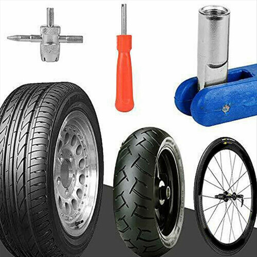 43Pcs Valve Installation Tool Kit Tire Stem Puller and 2