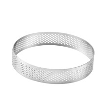 Round Stainless Steel Cake Ring Mold Adjustable NonStick for Mousse Desserts and Pizza Baking