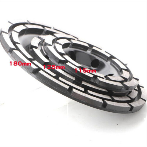 180mm Diamond Double-Row Grinding Wheel Cement Stone Concrete Floor Mi 2