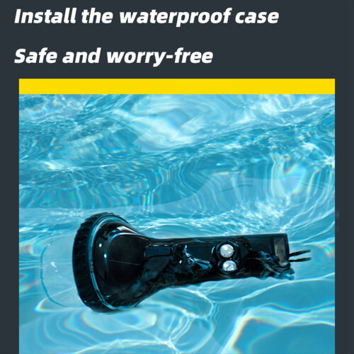 Underwater Diving Waterproof Housing Case for 2 Stabilizer Buoyancy Fl
