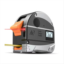 Laser Tape Distance Meter Portable Horizontal Measuring Device Multifu