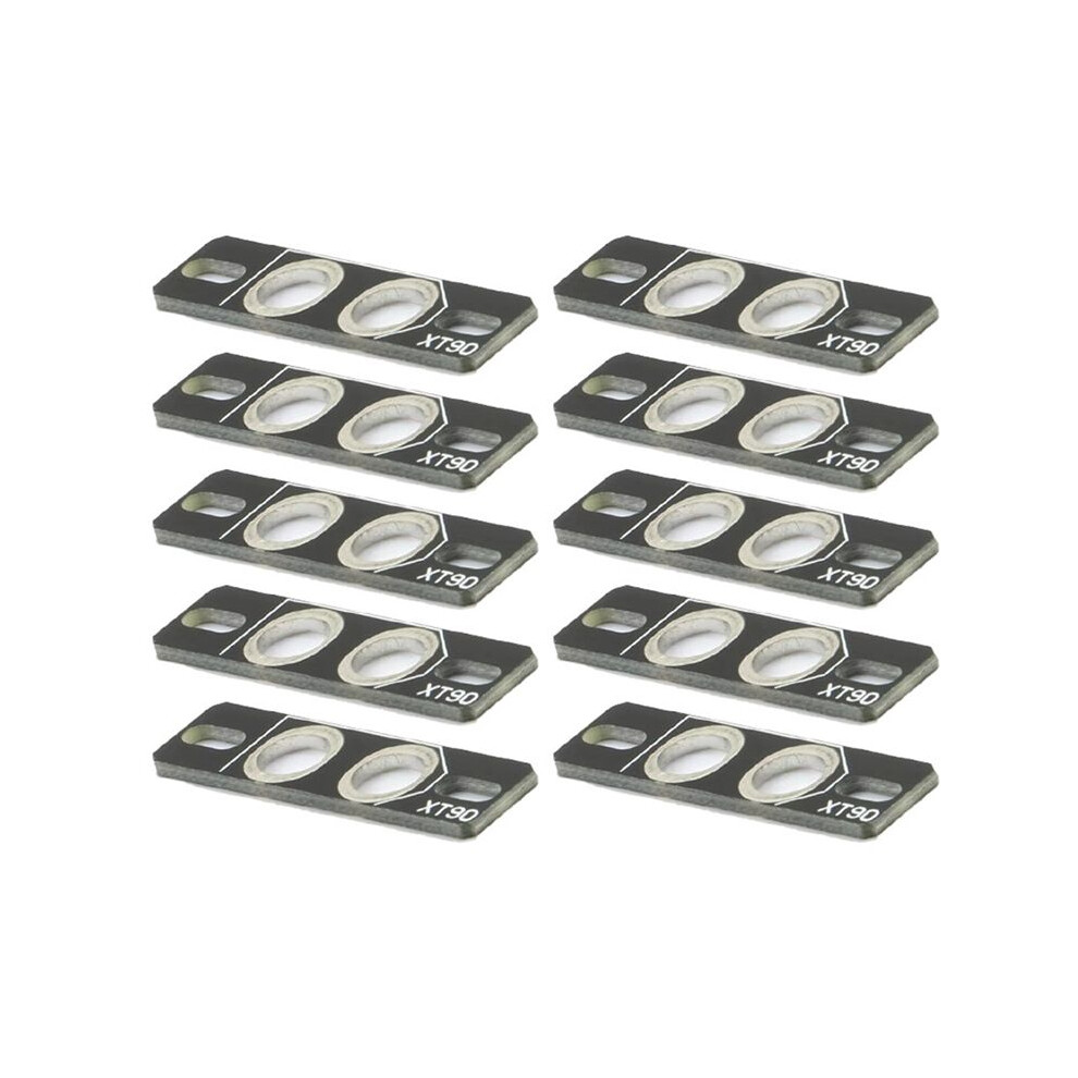10Pcs Xt90 Plug Connector Pcb Fixed Seat Welding Board Without Plugd For Rc Model Airplane 6132468358264