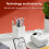 Label Maker Machine with Tape P50 Portable Label Printer  Label Maker Machine Label Printer for Clothes Home A 4