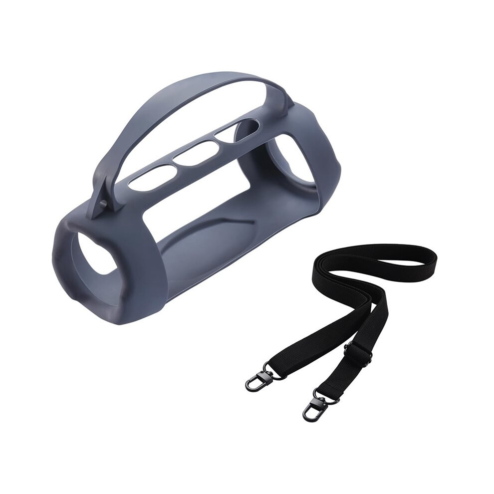Silicone Case Portable Carrying Case Sleeve Protector Cover With Shoulder Strap For Jbl Charge 5 Wi-Fi/Charge 5 Speaker 6131627745860