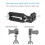 Foldable Universal Camera L Bracket Shot Release Plate 1/4 in Screw Co 3
