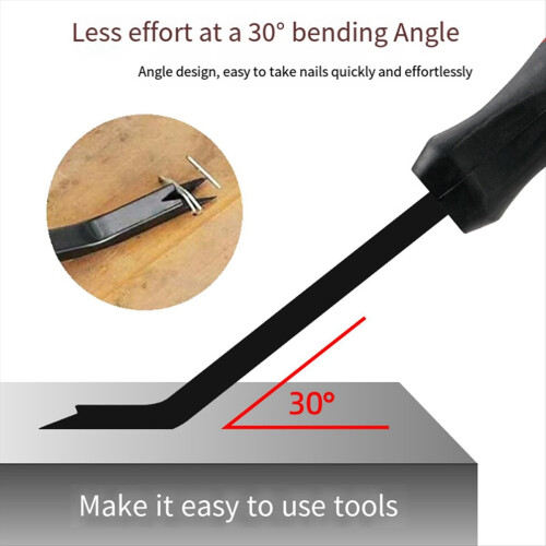 2Pcs Woodworking Nail Puller Used for and Automobile Tire Maintenance 2