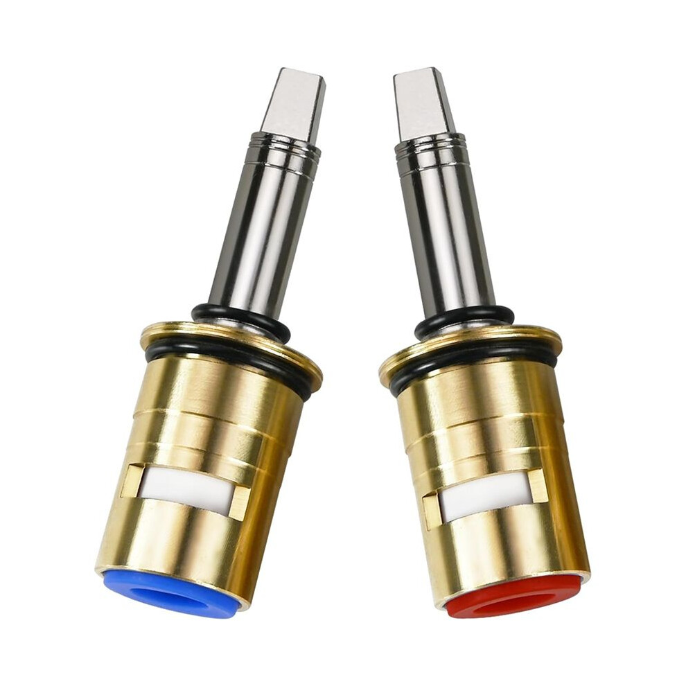 377Xkrhjkabnf & 377Xklhjkabnf Long Ceramic 1/4-Turn Cold & Hot Cartridge Kit, For Chicago Faucets Cartridge 6131186991821