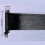 PCIE 5.0 X16 Riser Cable 90 Right Angle GPU Graphics Card Extension PCI-E 5.0 Gen5 64GB/S Cable 20cm 7