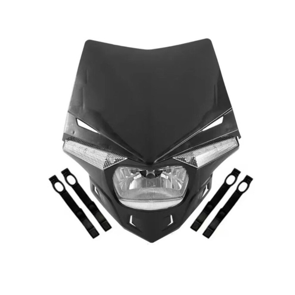 Dirt Bike Motorcycle Headlight Hood Headlight Assembly For Ktm Exc Sx Sxf Exc Mx Smr Black 6132468339379