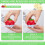 Rotary Tool Egg Cooker Timer Novelty Kitchen Timer Vegetable Animal Cooking Timer Digital Egg Timer Cupcake Timer Red 5