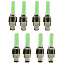 Neon Bike Spoke Lights Bicycle LED Light Tire Valve Cap Flashlight Wheel Spoke Bicycle Bicycle LED Lights