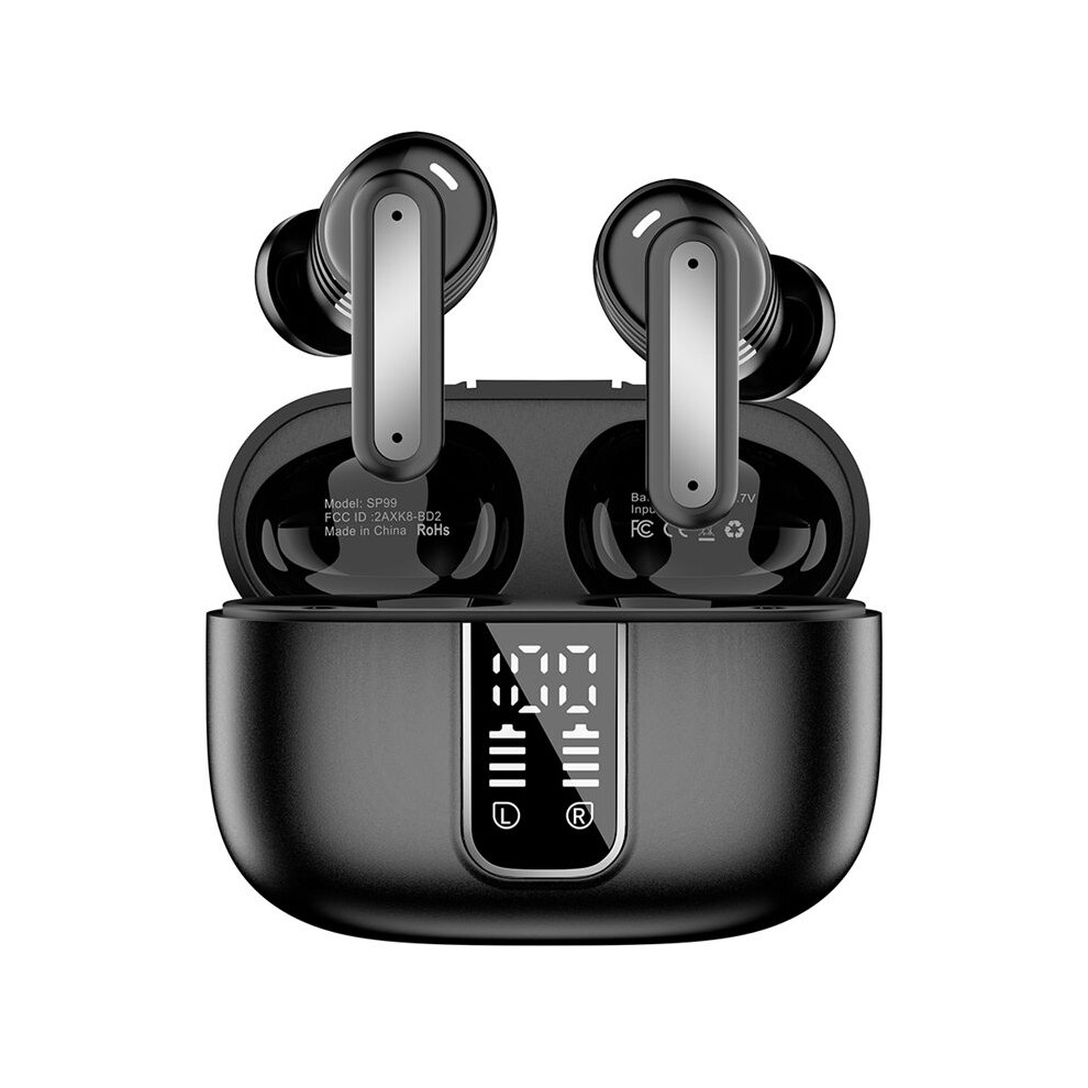 Sp99 Ai Translation Headset Video Voice Call Ai Real-Time Translation Simultaneous Interpretation Bt Earphones Black 6133340740467