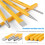 12-Piece Punching Set Masonry Chisel Flat Cylinder 6