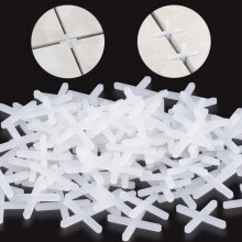 50-teiliges Fliesenverlegesystem-Set mit Nivelliergerät und Spezialschlüsseln (2 mm)