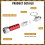 36 Pcs 6-In-1 Gift Pen Flashlight Set 12 Tool Pens with Ruler Level Ba 3