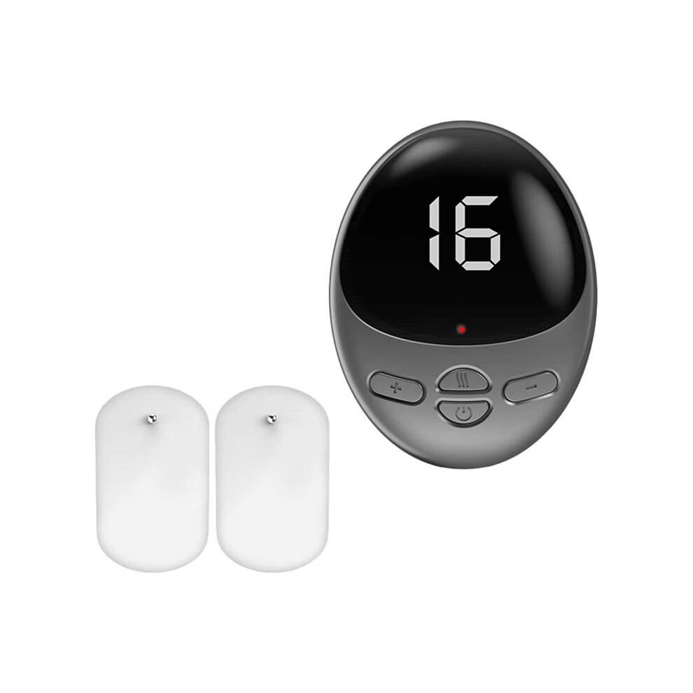 Gray Mini Smart Cervical Spine Massager Home Electric Shoulder And Neck Usb Charging Neck Patch Massager Relieve Fatigue
