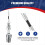 Engine Cylinder Hone Adjustable Deglazer Set for Grinding Holes From 2 4