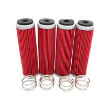 Motorcycle for ZONGSHEN NC250 NC450 Engine KAYO RX3 Motoland BSE AVANTIS BRZ FXMOTO X3 Oil Filter Fuel Filters 4pcs