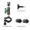 Bicycle Bracket Double Ball Head Magic Arm for 12 Action Camera Acces 6