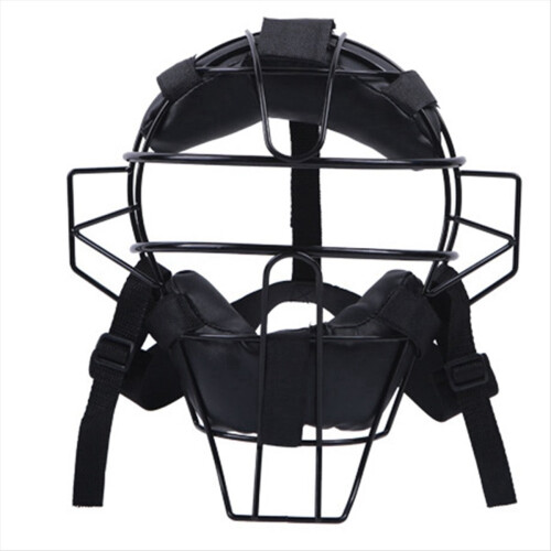 Full-Face Baseball Catcher Mask, Secure Fit Provides Protection and Co