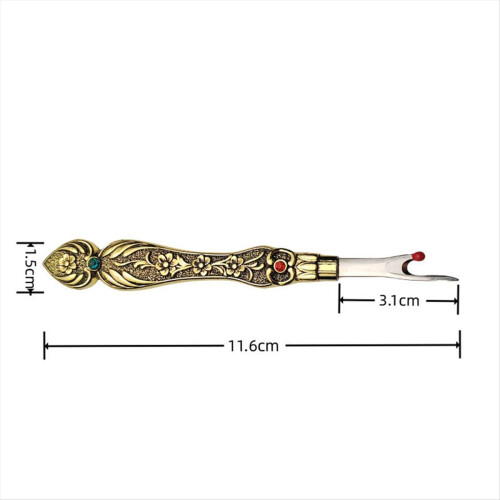 Vintage Thread Cutter Seam Ripper Unpicker Cross-Stitch Sewing Handle 2