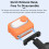 for GO3 Silicone Thumb Camera Charging Case Action Protective Accesso 6