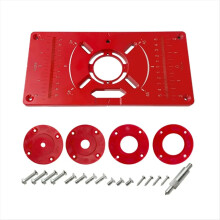 Router Table Insert Plate Woodworking Bench Saw for Multifunct Wood Ma