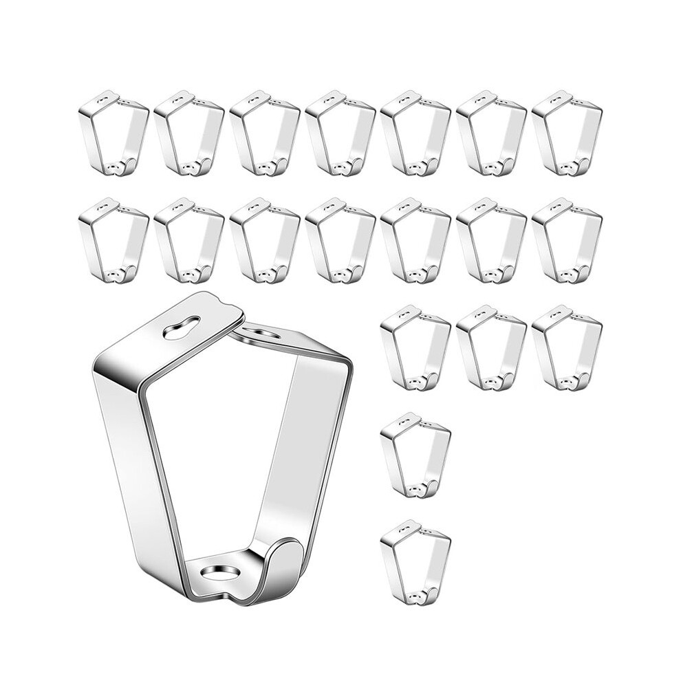 20 Pack Adjustable Picture Hanging Hook Rail Hanger Hooks For Art Hanging Systems And Other Picture Display Systems 6131667541248
