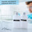 14Pcs Urine Test Complete Kit:2 Portable Empty Bottles,10 Adhesive Tem 6