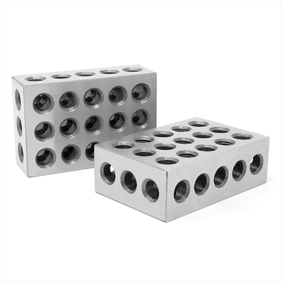 Inch 23-Hole Parallel Pad Milling Machine Vise Flat Contour Block Woo 4852827029681