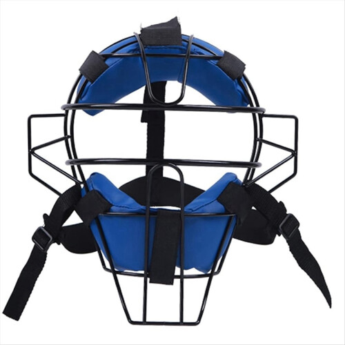 Full-Face Baseball Catcher Mask, Secure Fit Provides Protection and Co