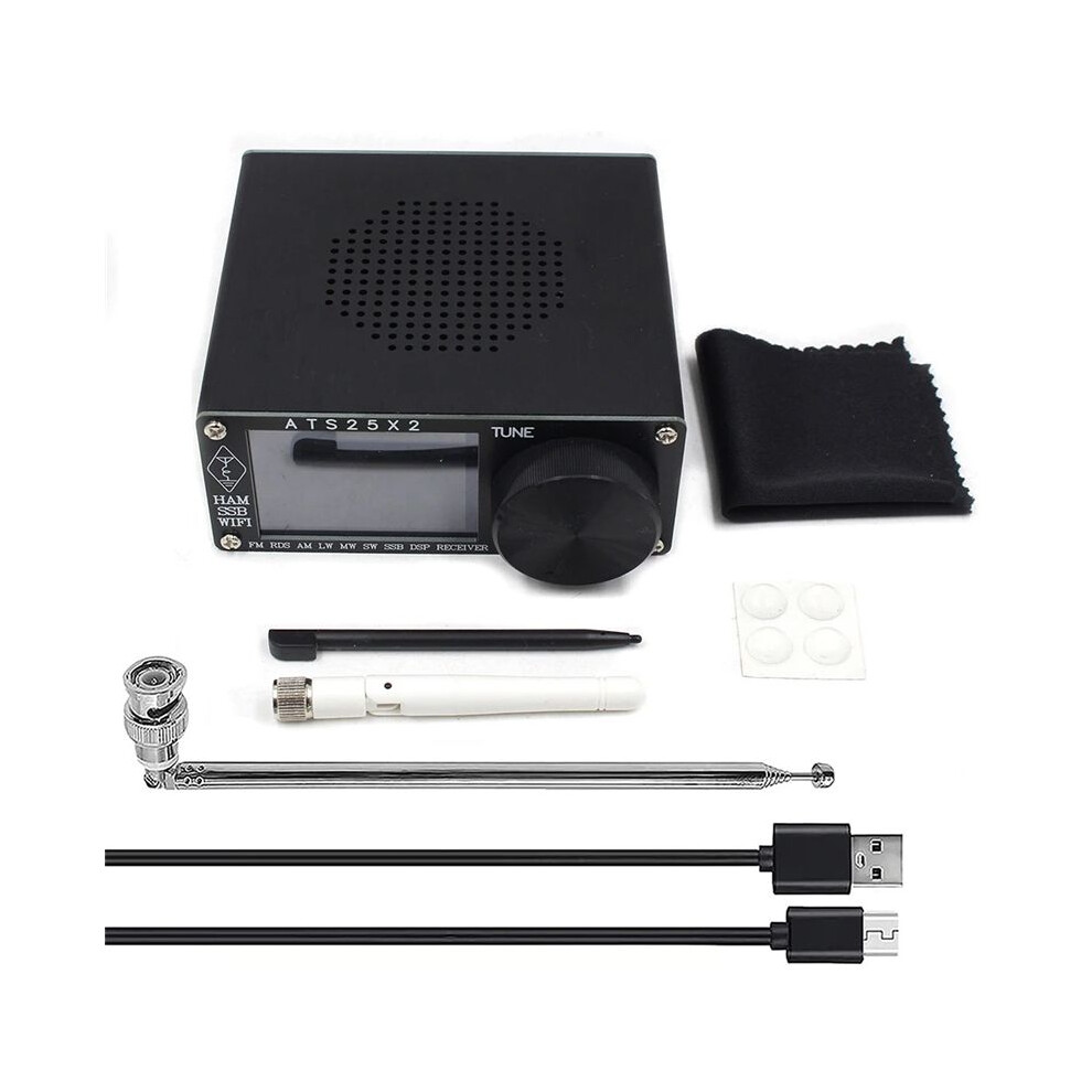 Ats25x2 Full-Band Radio Wifi Function 2.4Inch Touchscreen Dsp Receiver Fm/Lw/Mw/Ssb Shortwave Frequency Radio Receiver 6133752362134