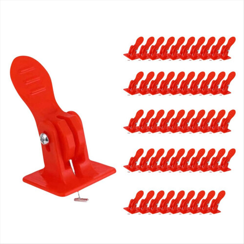 50Pcs New Red Tile Quick Leveler Leveling System Laying Tool Positioni 1