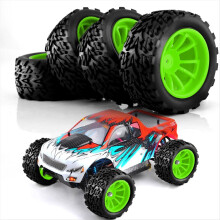 4 Stück 118 mm 1/10 RC-Truck-Reifen-Schaumstoffeinlage 12 mm Sechskant für Armm