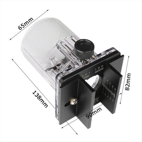 Woodworking Two-In-One Connector Grooving Machine with 11mm Cutter Hea 2