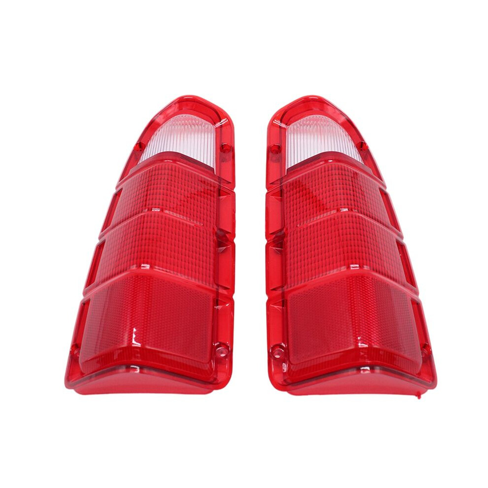 1Pair Rear Tail Lens Shell For Dodge Truck Plymouth Power Wagon 1972-1980 Car Stop Tail Lamp Housing Light/Red 6131641868415