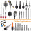 5Piece Magnetic Drill Bit Extension Set, 3PCS Kit with 3 Sizes and 2PC 6