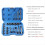 26-Piece Hex Screw Tool Sleeve Broken Wire Extractor is Used to Remove 4