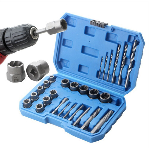 26-Piece Hex Screw Tool Sleeve Broken Wire Extractor is Used to Remove 2