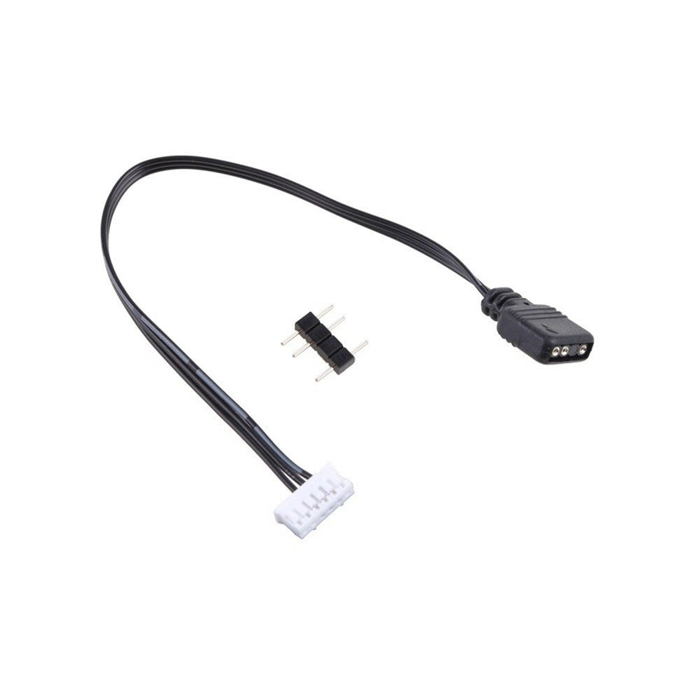 Fan Adapter Cable 5V Argb 3Pin To 6Pin Converter Cord For Coolmoon Fan Controller Adaptor Connector Light 6131667505202