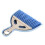 Keyboard Cleaning Brush Mini Dustpan Set for Office Desk Compact Efficient Dust Removal Sky Blue 1