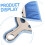 Keyboard Cleaning Brush Mini Dustpan Set for Office Desk Compact Efficient Dust Removal Sky Blue 2
