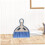 Keyboard Cleaning Brush Mini Dustpan Set for Office Desk Compact Efficient Dust Removal Sky Blue 5
