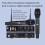 Drahtloses Mikrofonsystem, einzelnes kabelloses Set, UHF, professionell, dynamisch 3