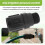 Drip Irrigation Pressure Regulator 25 PSI 3/4 Inch Hose Thread Drip Irrigation Pressure Reducer - 2 Pack 6
