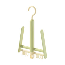 Shoe Drying Rack with Clips Hanging Storage Organizer for Balcony Bedroom Indoor Outdoor Green